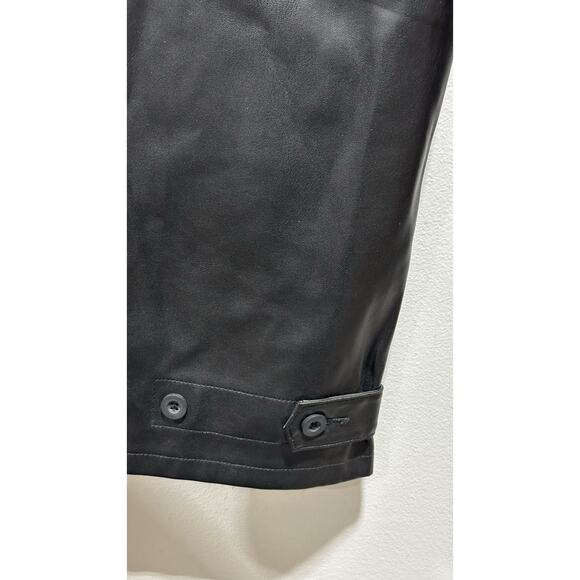 Pistola Women Tammy Vegan Leather Pants in Slate Black - Picture 3 of 4